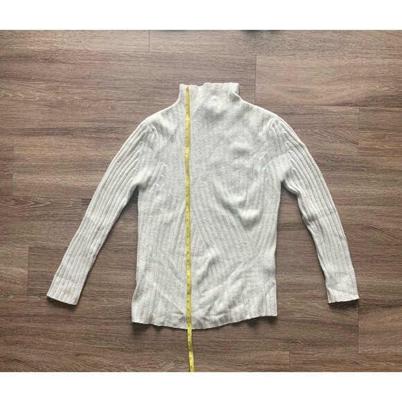 Vintage Express World Brand Merino Wool & Angora Rabbit Sweater Cream White SZ S - Picture 2 of 6